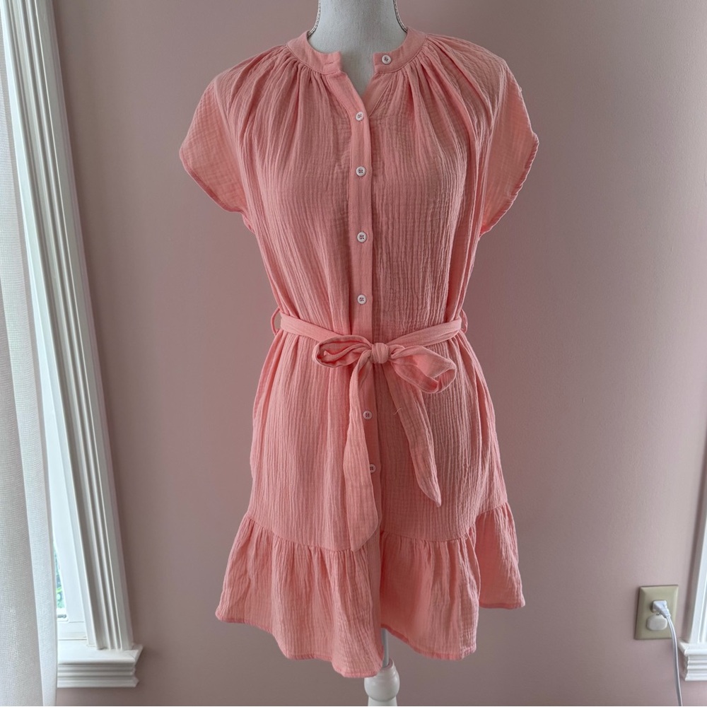 NWT Victoria Dunn St Tropez Pink Dress Size Small